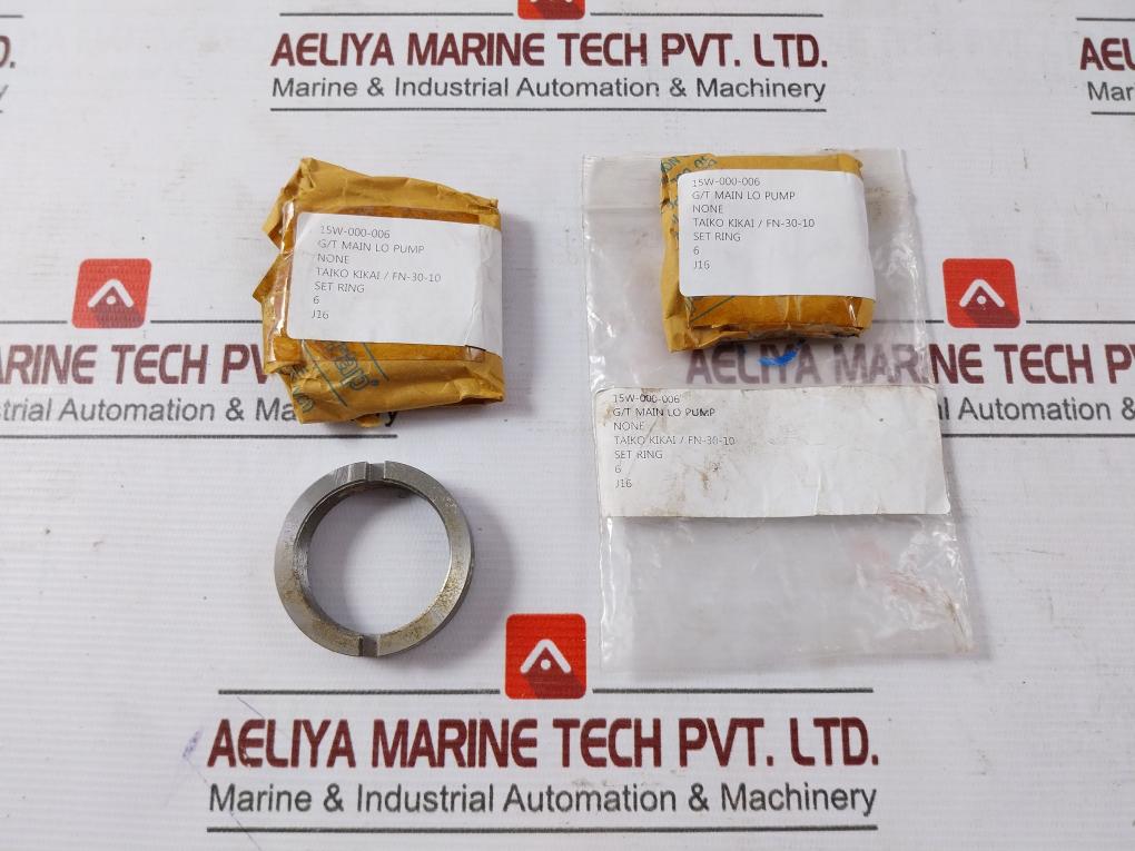 Taiko Kikai Fn-30-10 Main Lo Pump Set Ring