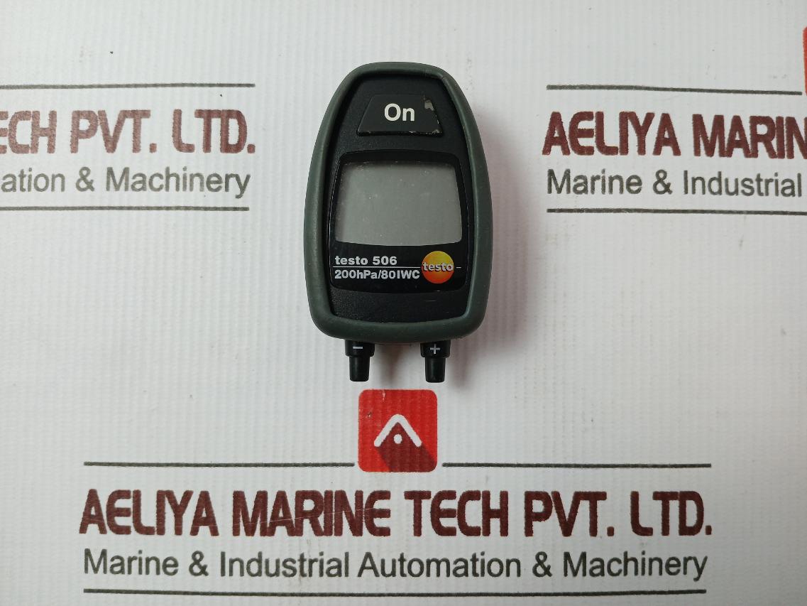 Testo 506 Electronic U-Tube Manometer