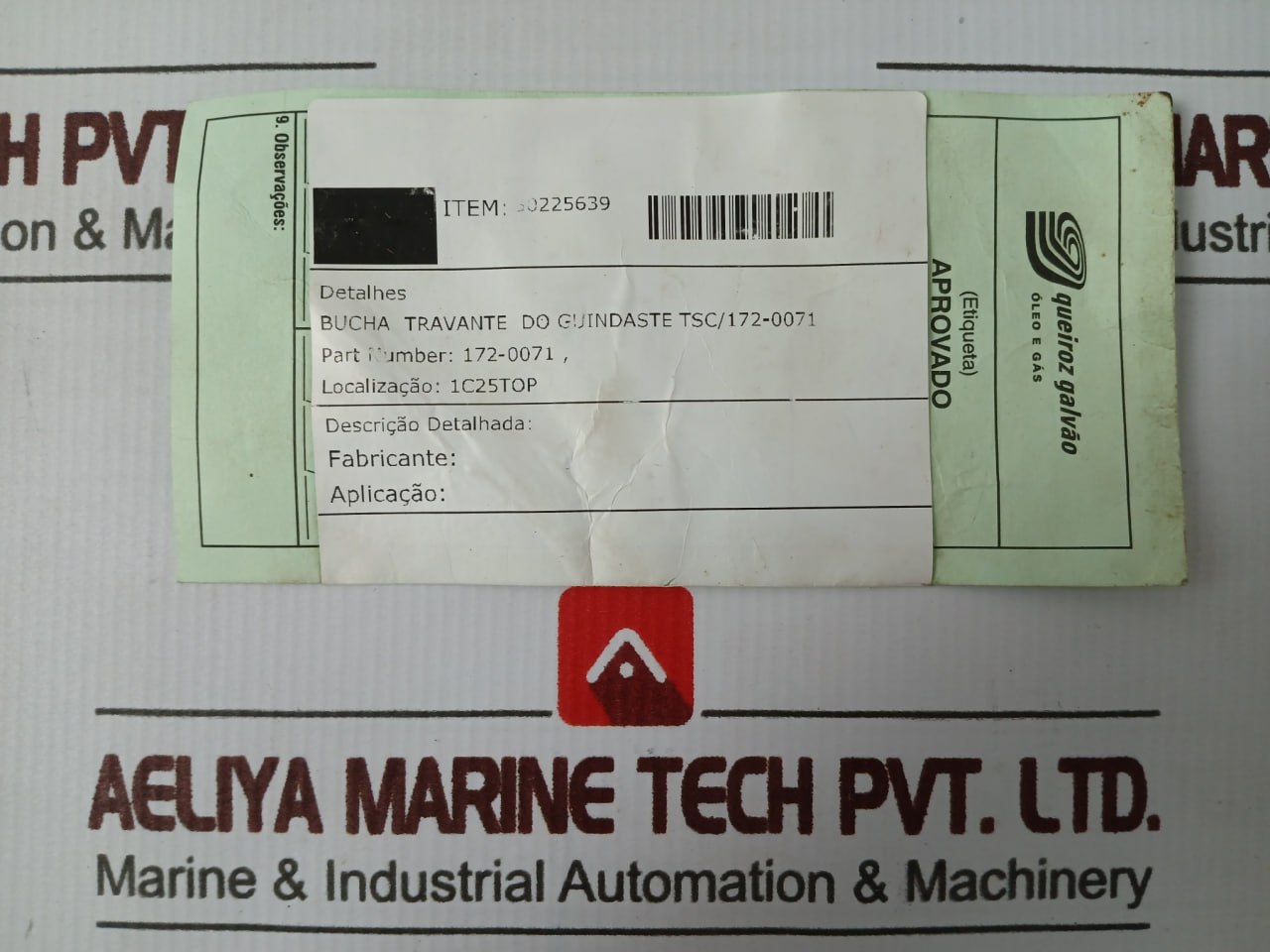 Tsc 172-0071 Locking Bush For Crane - Image 6