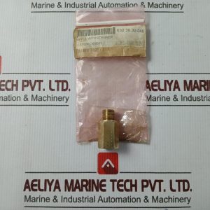 Ulstein 406685 Pipe Fitting Brass Adapter Nipple With Strainer