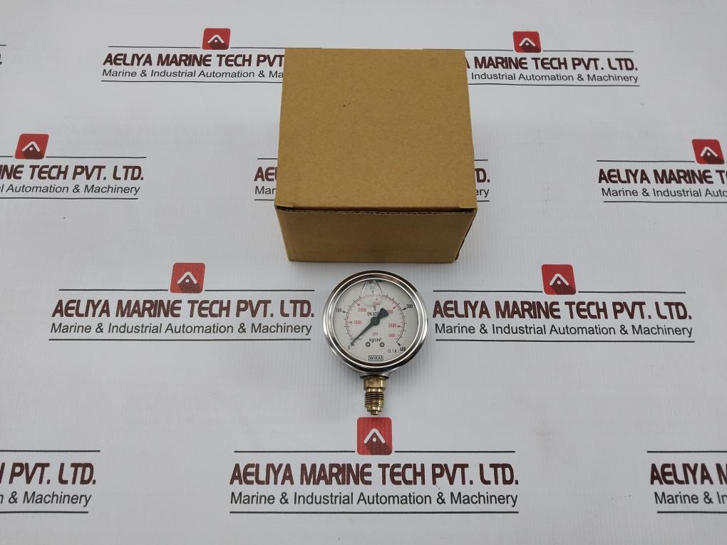Wika En 837-1 Pressure Gauge 0-5600 Psi
