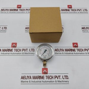 Wika En 837-1 Pressure Gauge -14 To 42 Psi