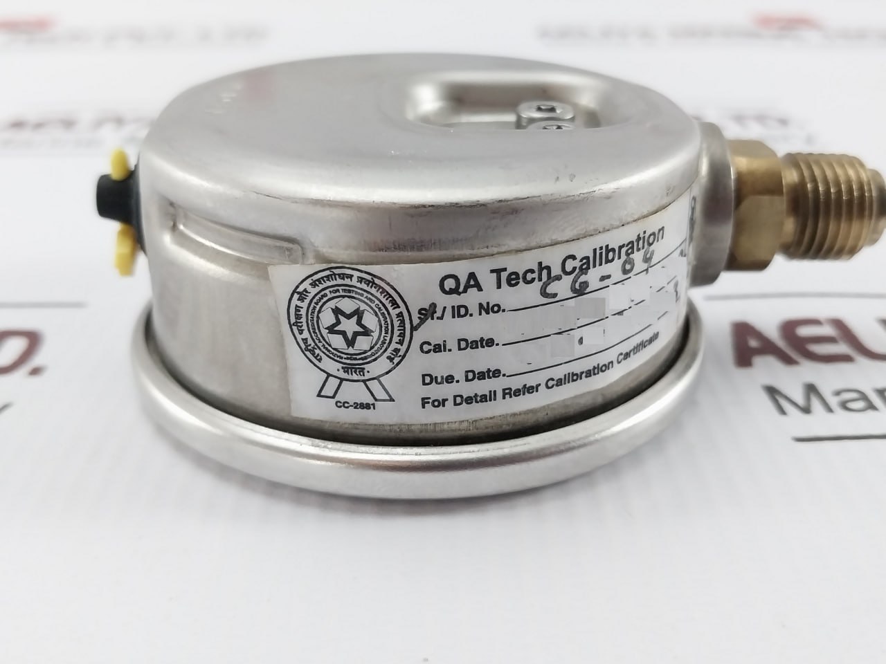 Wika En 837-1 Pressure Gauge -14 To 42 Psi - Image 5