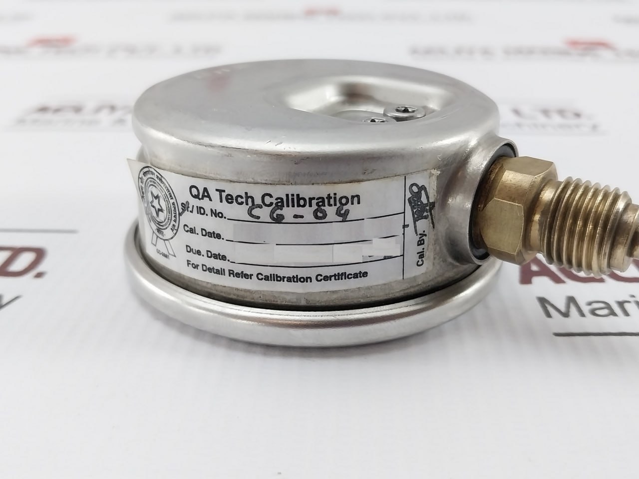 Wika En 837-1 Pressure Gauge -14 To 42 Psi - Image 6