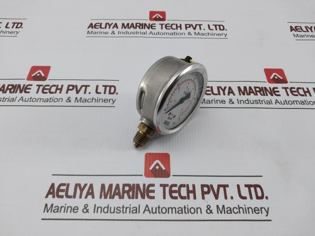 Wika En 837-1 Pressure Gauge -14 To 42 Psi - Image 3