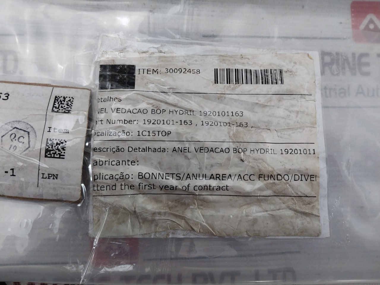 Wolar Bx163 Bop Seal Gasket Ring - Image 9