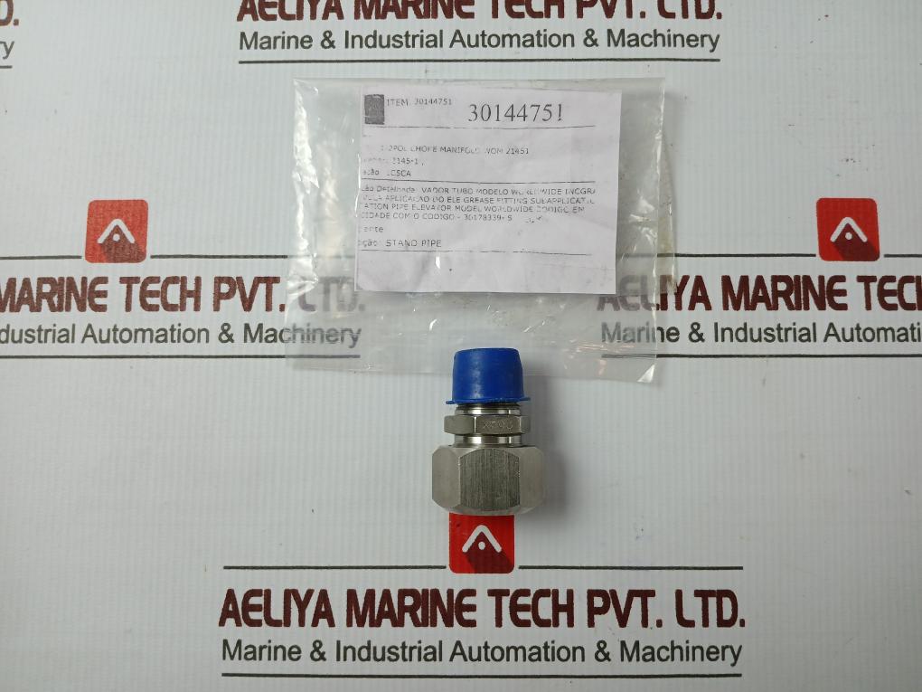 Worldwide 2145-1 Grease Fitting Subapplication Pipe Elevator Model