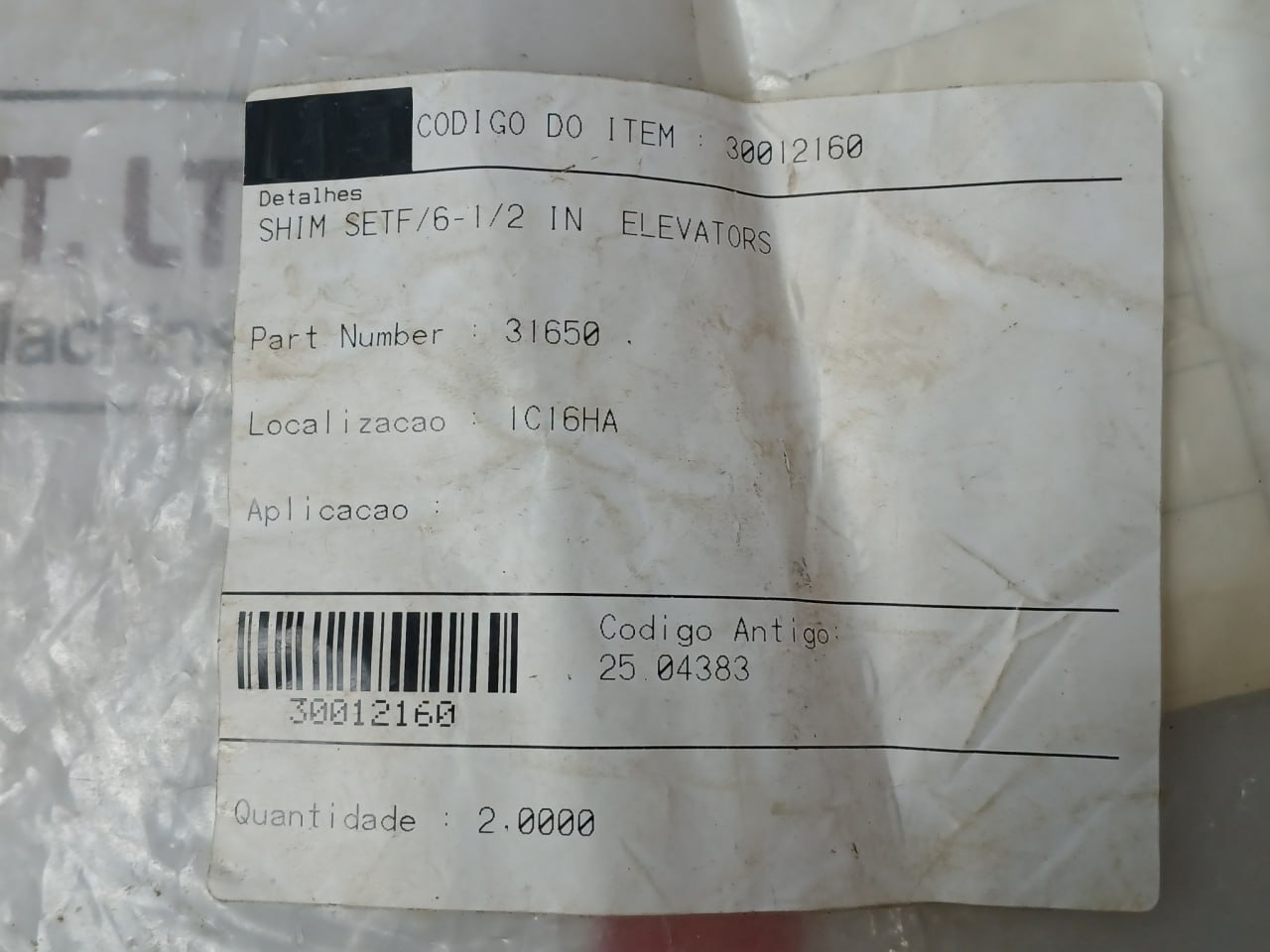 Zorge 31650 Shim Set For 6-1/2 In Elevators Replacement Part - Image 5