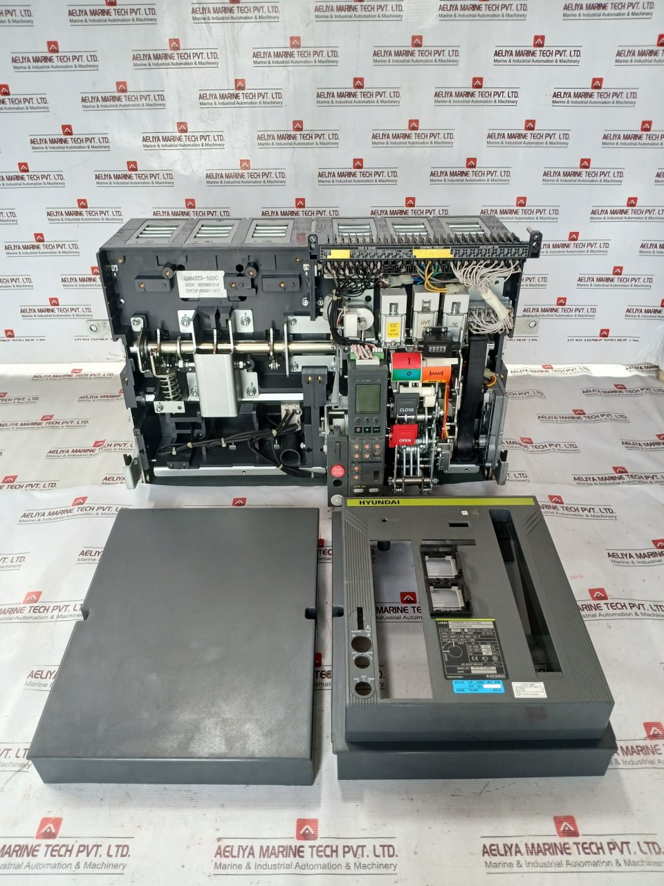 Hyundai Uan50c3c M1c1s168s Air Circuit Breaker Acb 3 Poles - Image 5