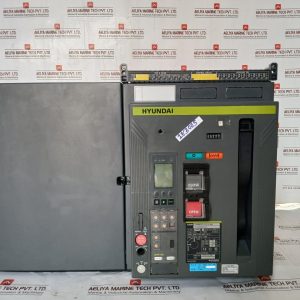 Hyundai Uan50c3c M1c1s168s Air Circuit Breaker Acb 3 Poles