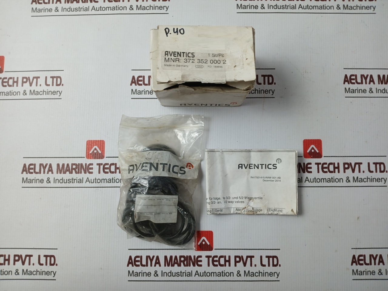 Aventics 372 352 000 2 Repair Kit For 32 And 52 Way Valves