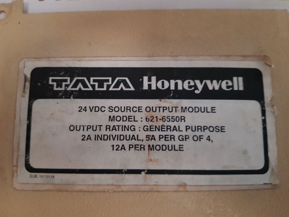 Tata Honeywell 621-6550R 24 Vdc Source Output Module 12A - Image 10