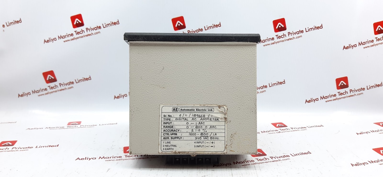 Automatic Electric Digital Ac Ammeter, 0-1aac - Image 5