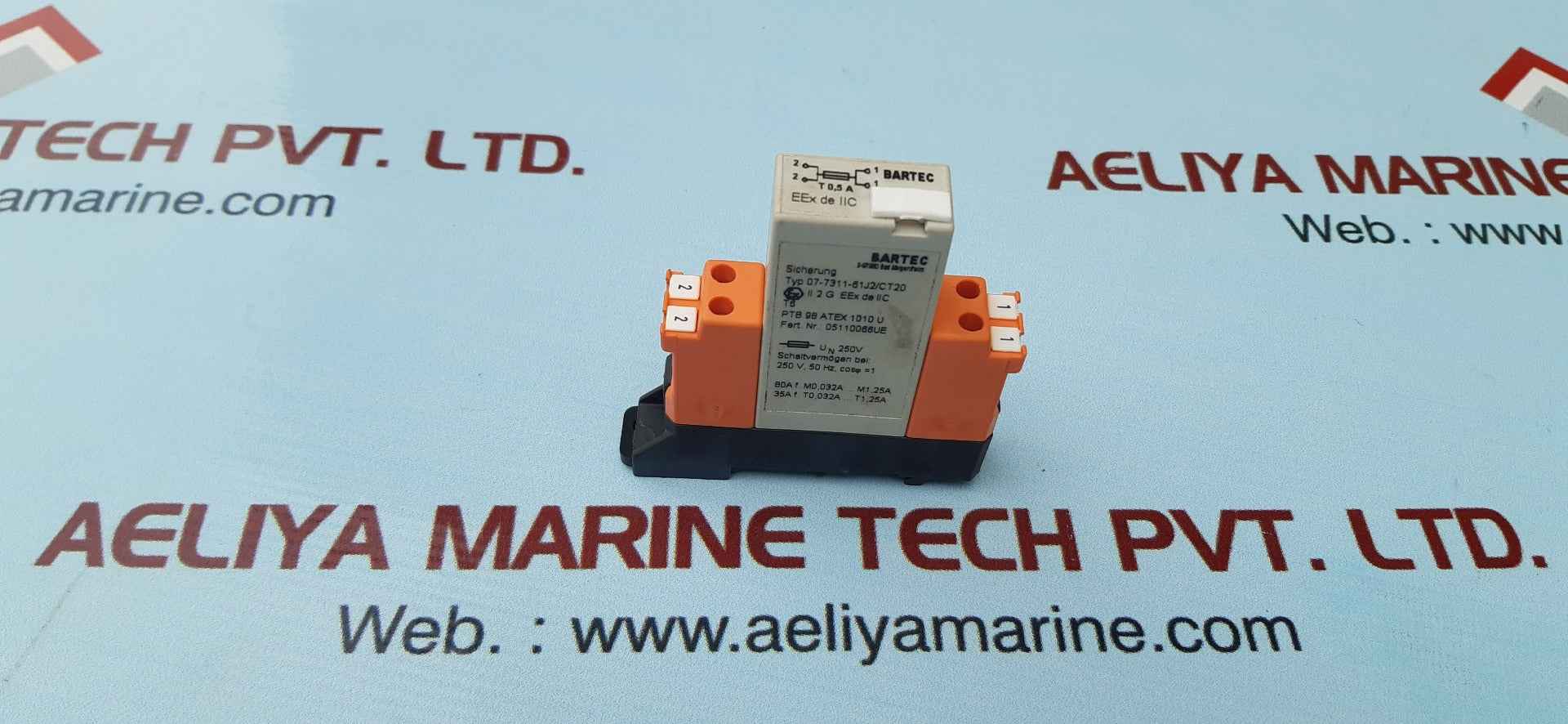 Bartec 07-7311-61J2/Ct20 Relay 250V 50Hz - Image 3