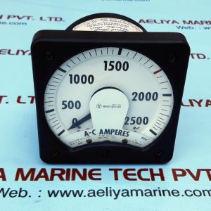 Westinghouse ka-241 a-c amperes 0-2500