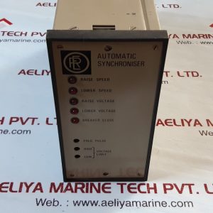 Regulateurs as11/01 automatic synchroniser