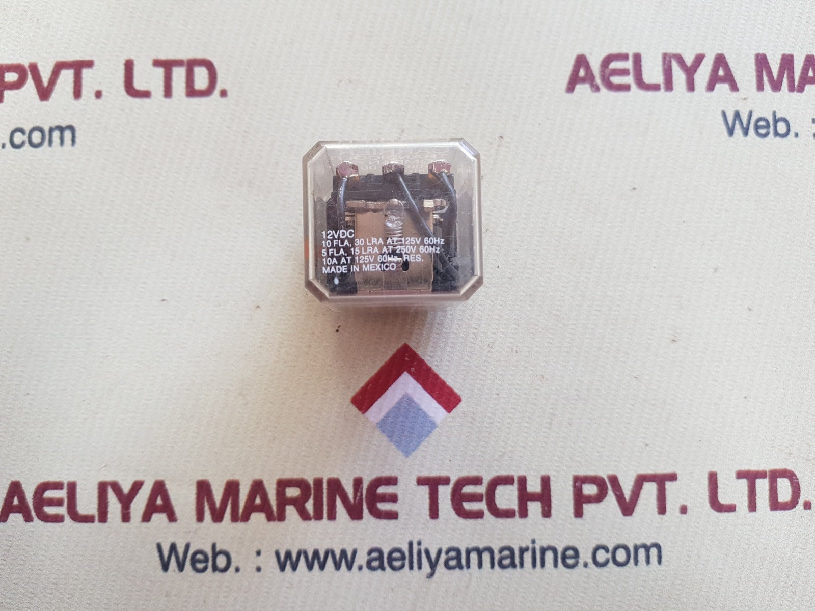 Carrier Transicold 10-00220-00 Relay 10A, 250Vac 12Vdc