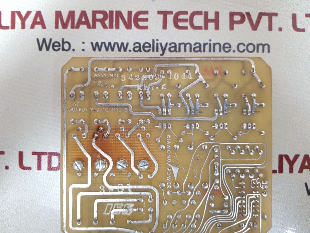 Diamond power 342310-1132-d rev:e 34230s1044 circuit board - Image 4