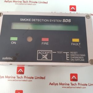 Safetec smoke detection system sds-r/p digital fire control panel