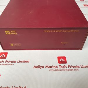 Stn Atlas Debeg 2110 Mf/Hf Scanning Receiver