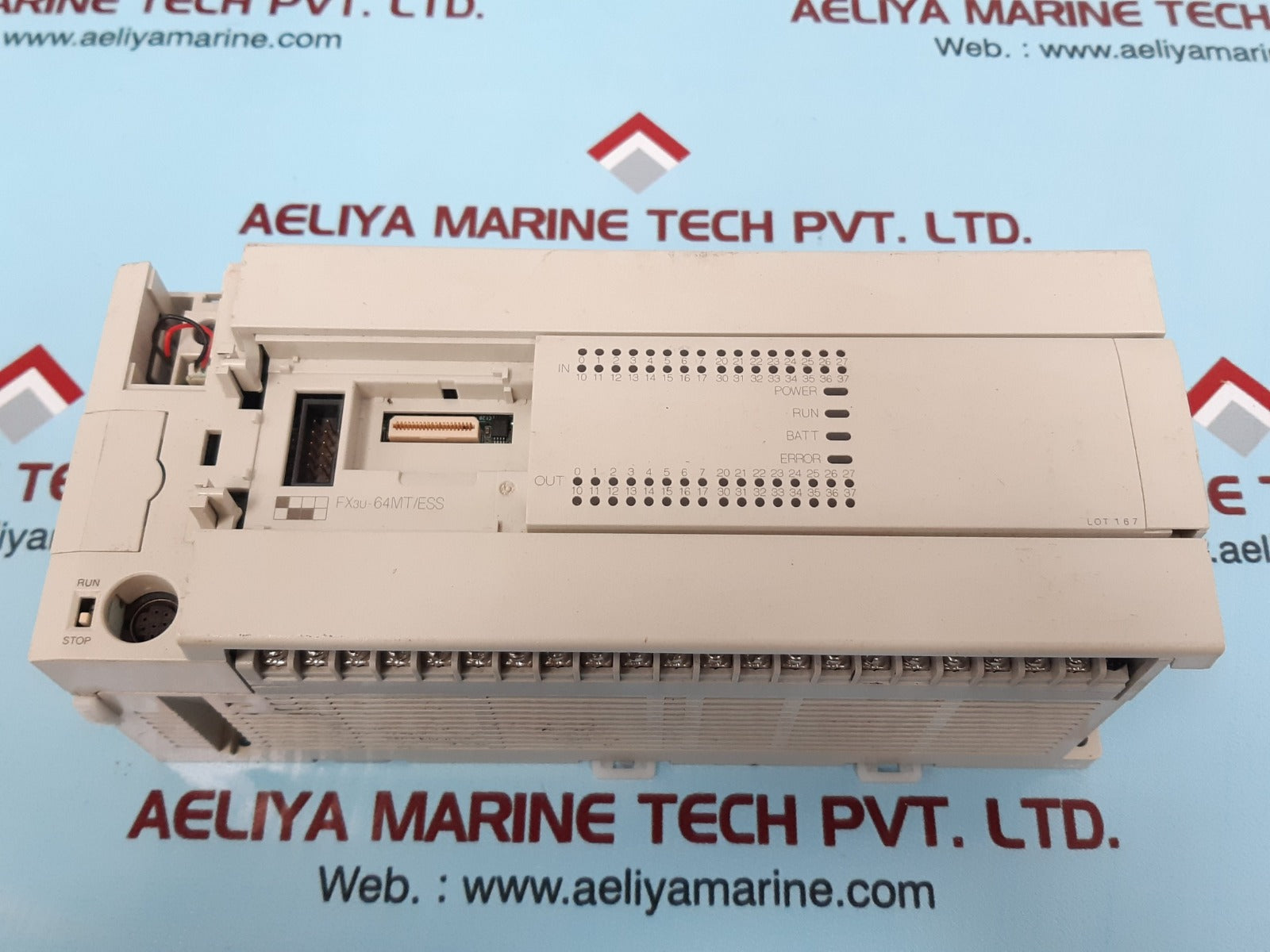 Mitsubishi fx3u-64mt/ess programmable controller