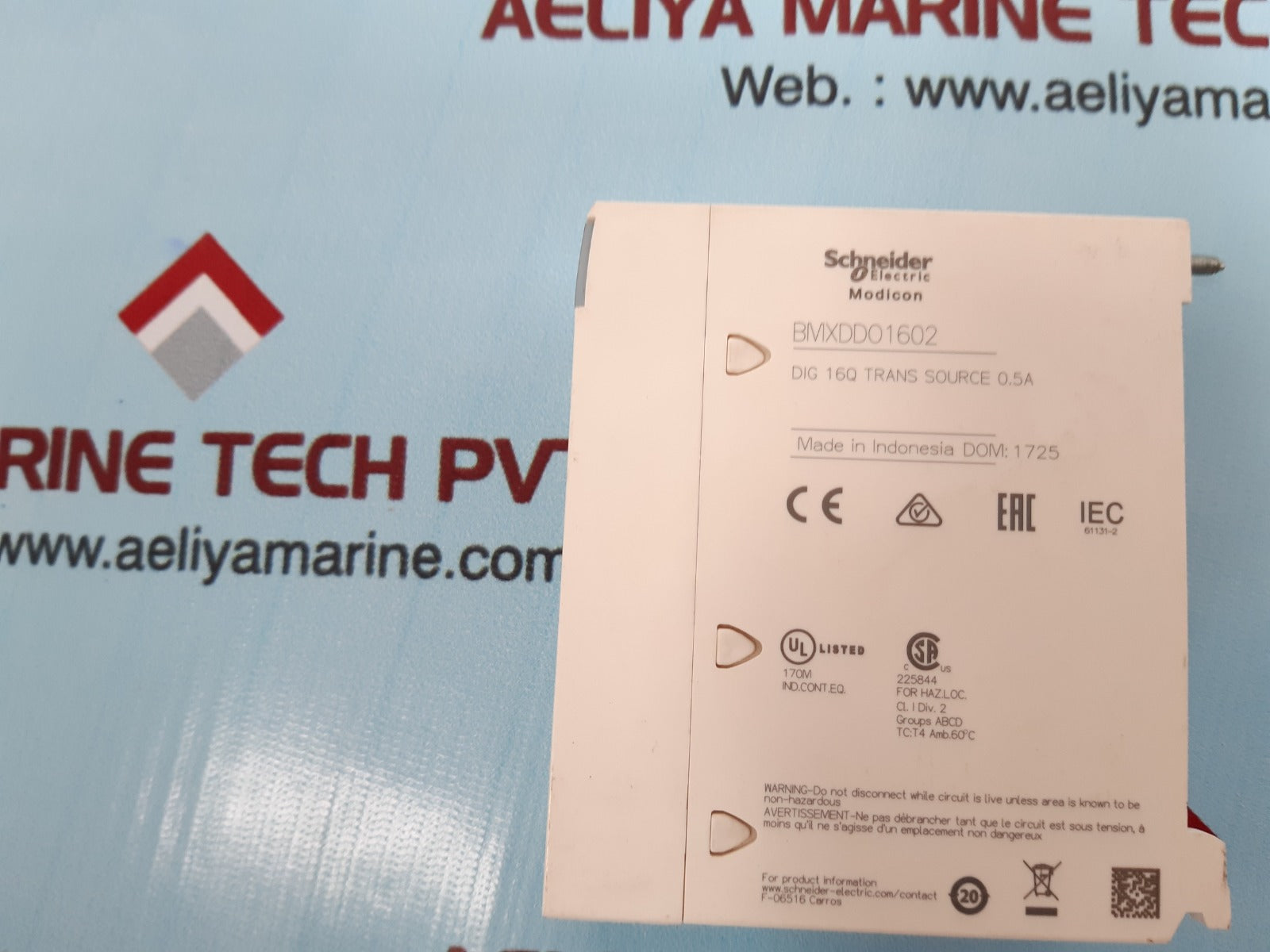 Schneider modicon bmxdd01602 plc module dom 1725 - Image 5