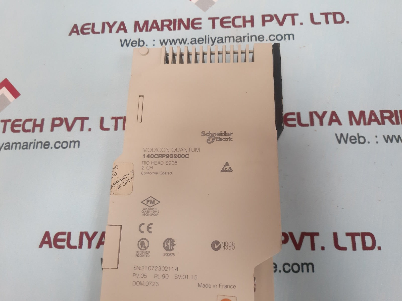 Schneider modicon quantum 140crp93200c rio head adptor module - Image 6