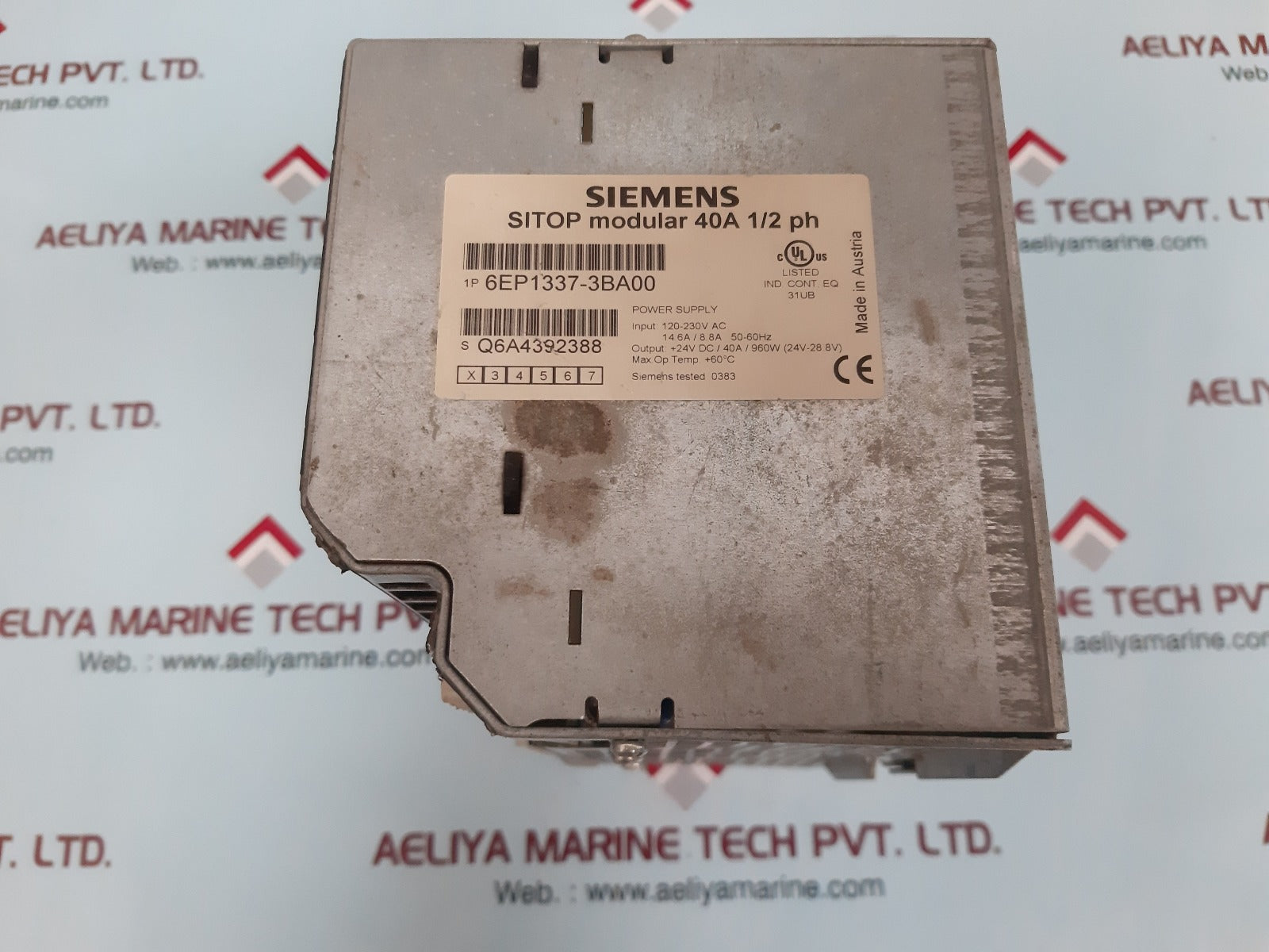 Siemens 6ep1 337-3ba00 power supply - Image 4