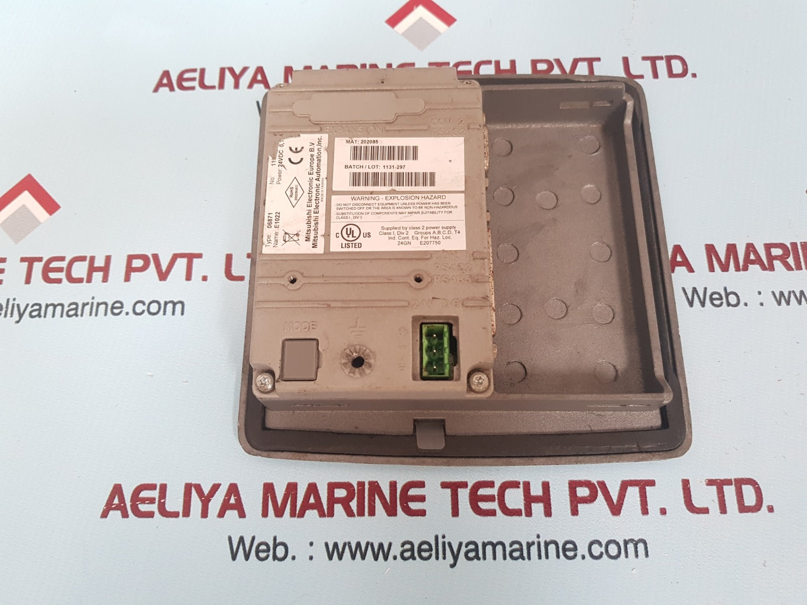 Mitsubishi 06871 hmi e1022 operator panel - Image 2