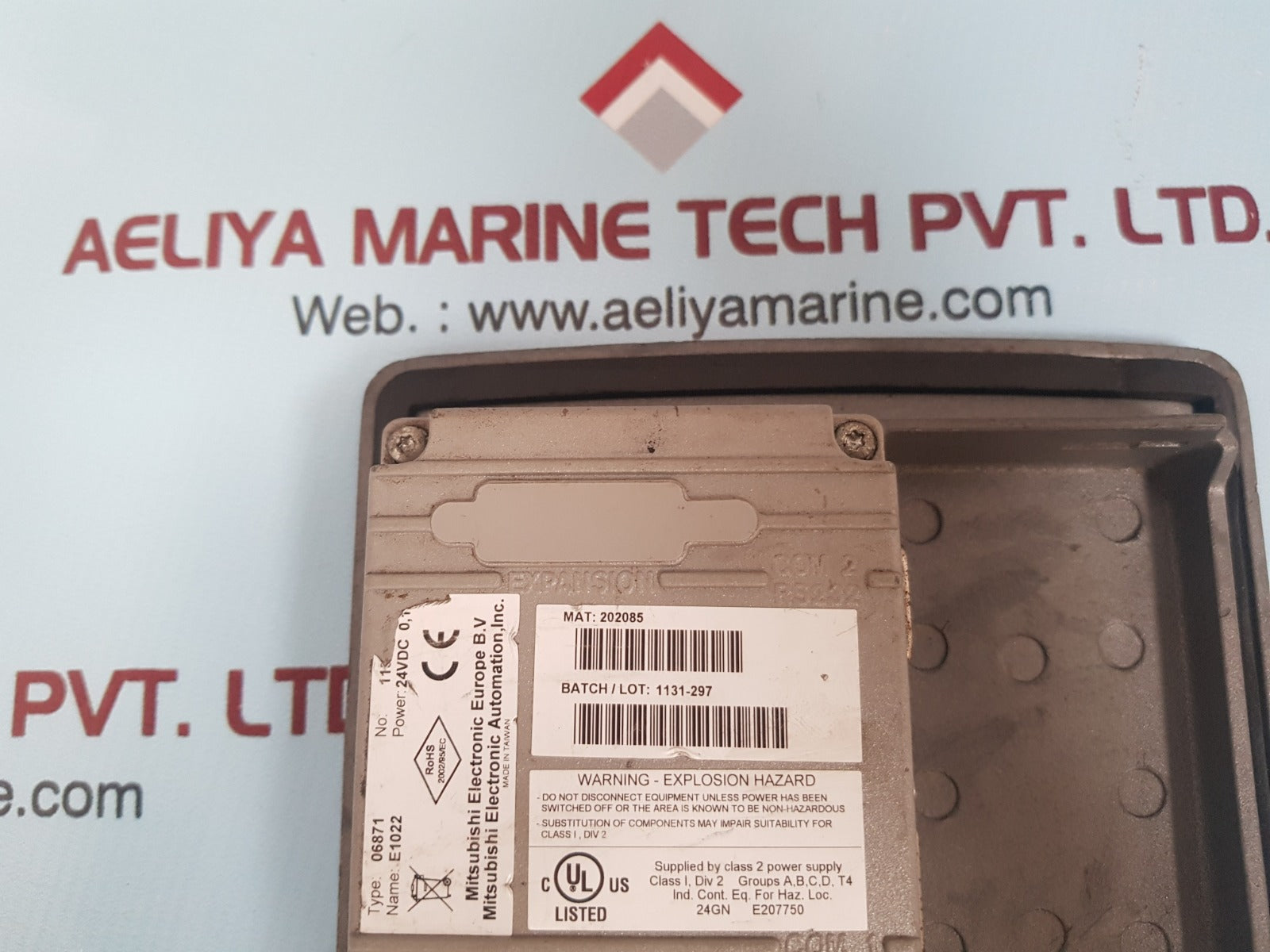 Mitsubishi 06871 hmi e1022 operator panel - Image 6