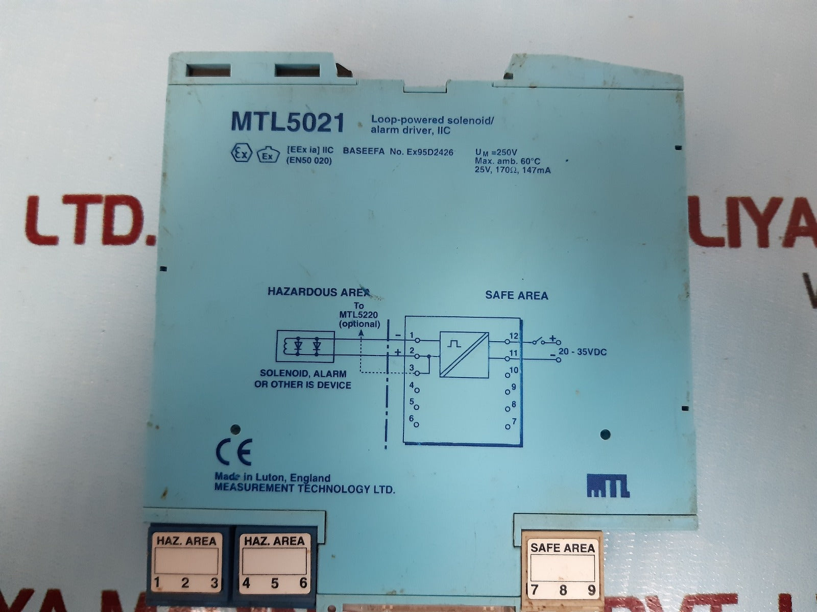 Measurement mtl5021 loop-powered solenoid/alarm driver - Image 3