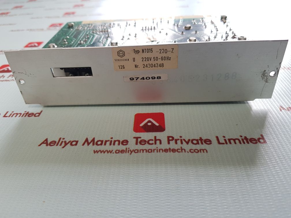 Schleicher nt015-220-z obsolete power supply - Image 4