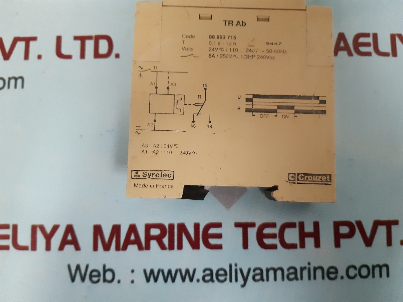 crouzet 88 893 715 delay timer - Image 5
