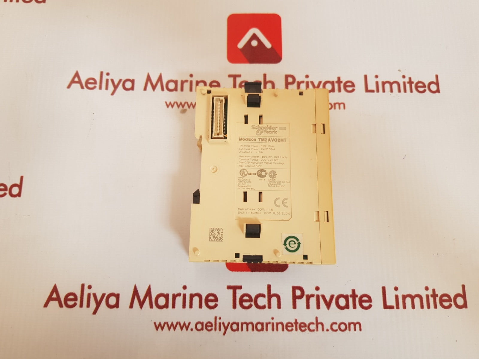 Schneider electric tm2avo2ht analog module rl:02 - Image 2