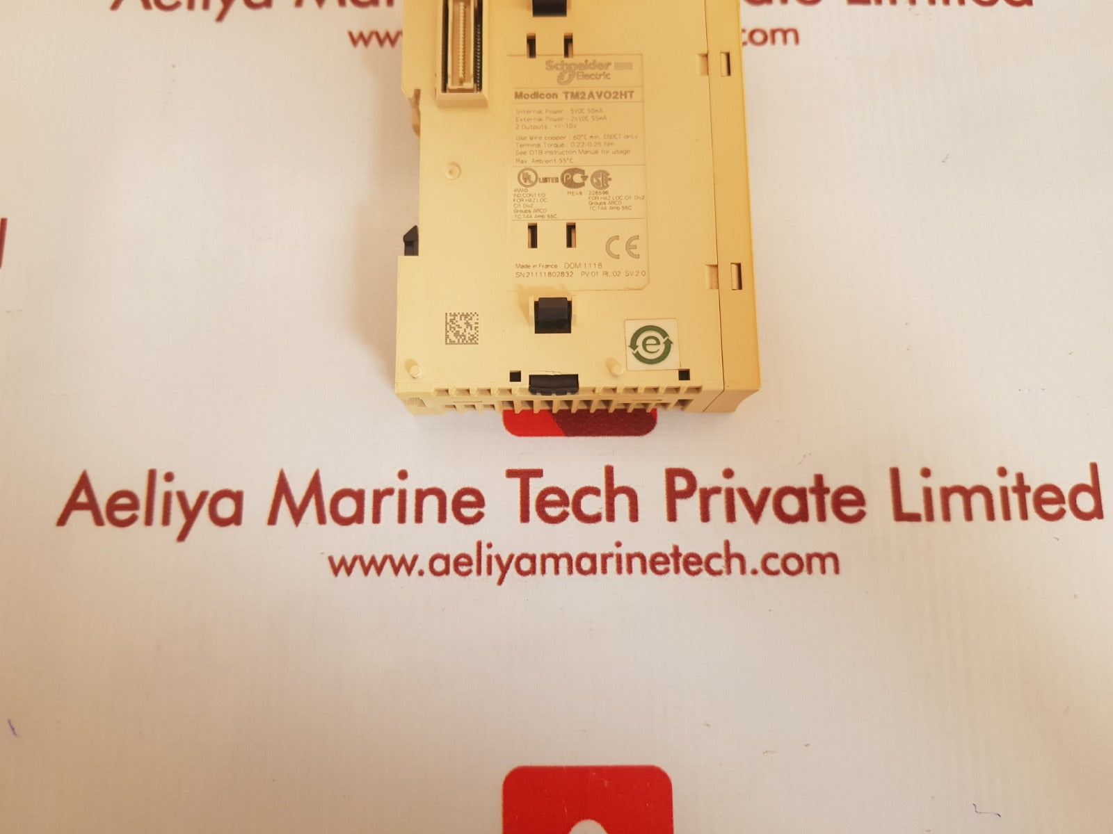 Schneider electric tm2avo2ht analog module rl:02 - Image 5