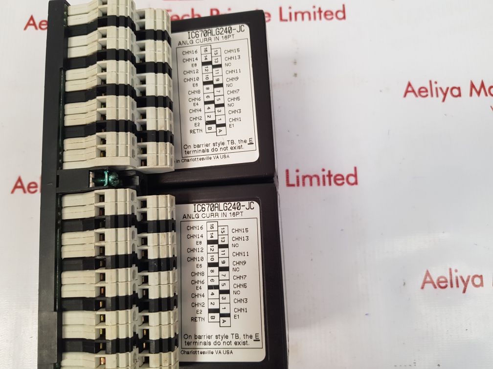 Ge fanuc ic670alg240-jc input module with ic670chs002e - Image 7