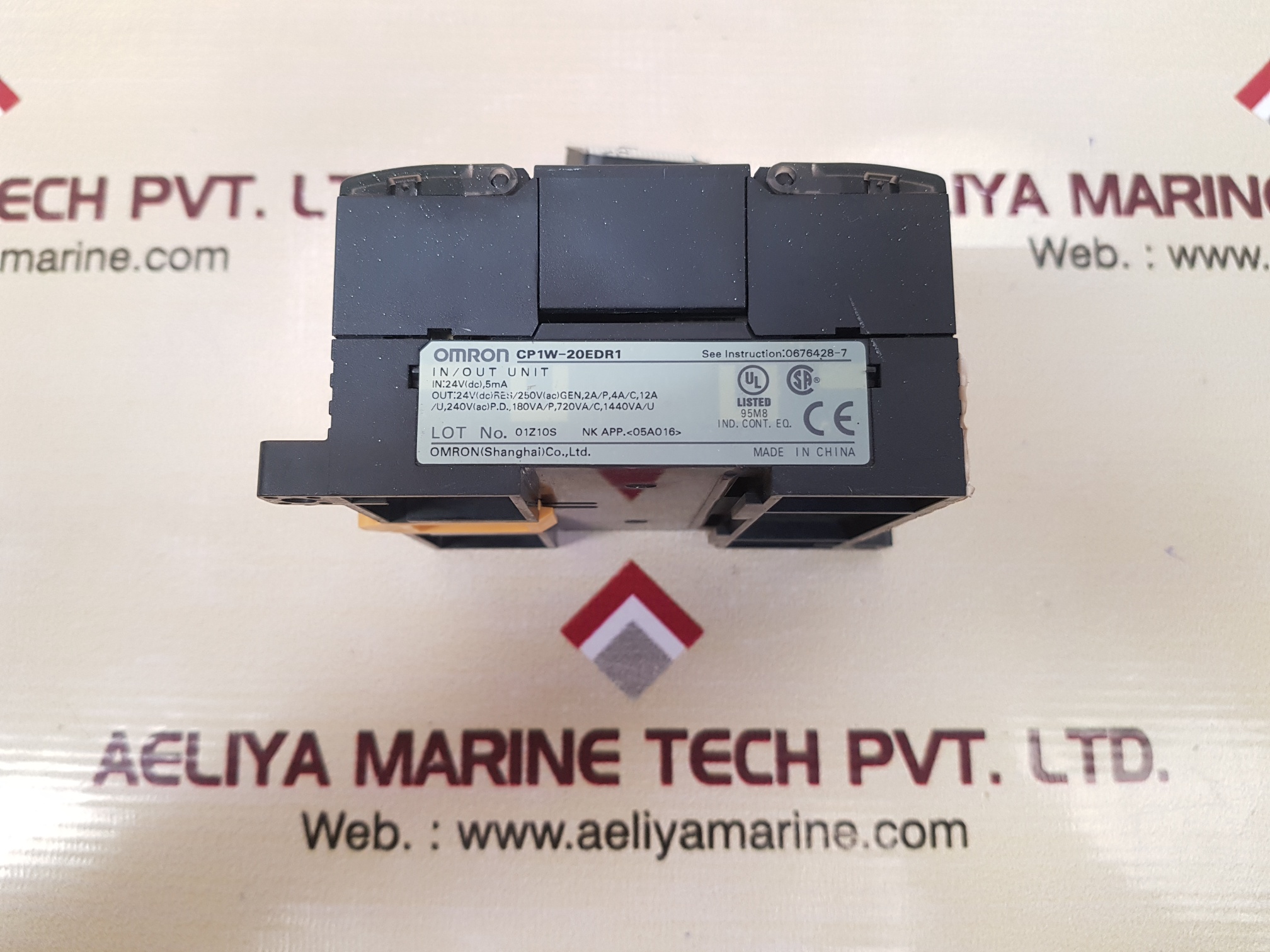 Omron Cp1W-20Edr1 In/Out Unit 24V(Dc) 5Ma Nk App 05A016 - Image 4