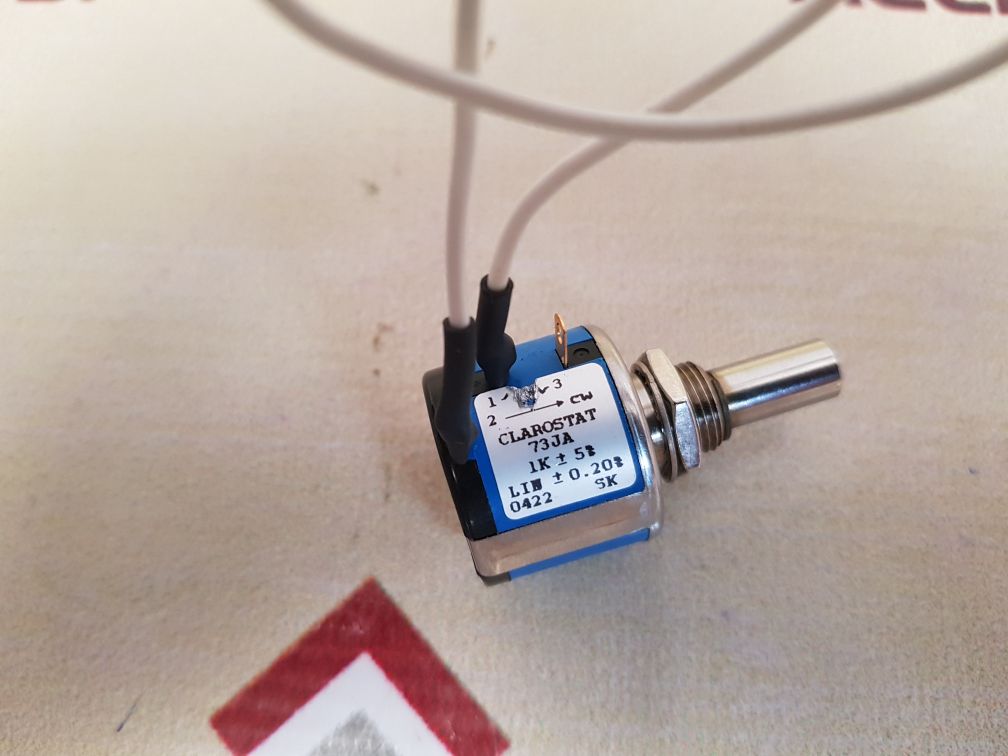 Clarostat 73ja potentiometer new - Image 6