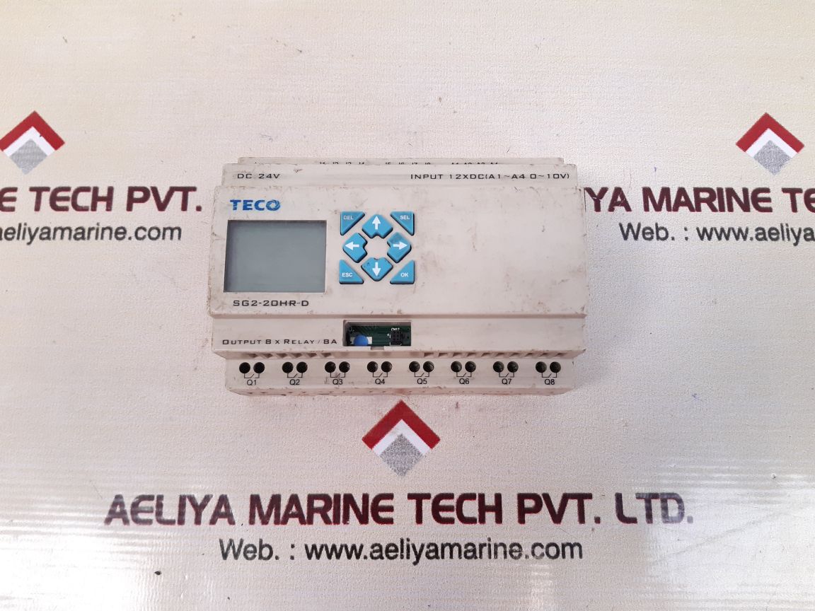 Teco sg2- 20hr-d programmable logic relay - Image 2