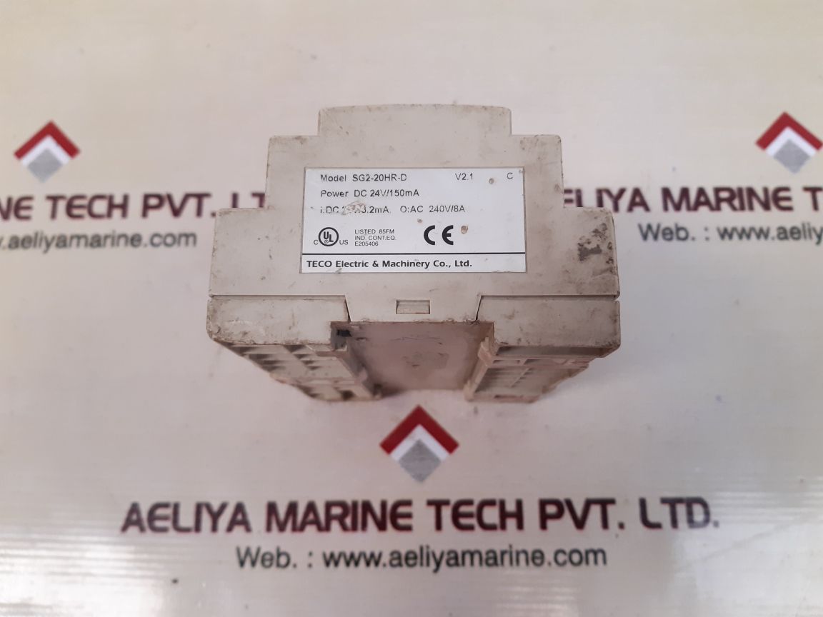 Teco sg2- 20hr-d programmable logic relay - Image 4