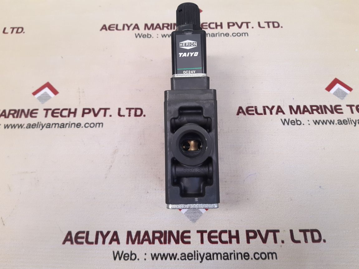 Taiyo 3hc-15e-24s4 solenoid valve with hr02-24s4 - Image 4