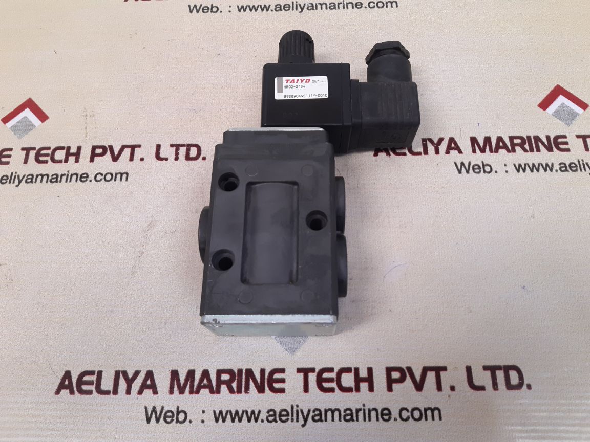 Taiyo 3hc-15e-24s4 solenoid valve with hr02-24s4 - Image 5