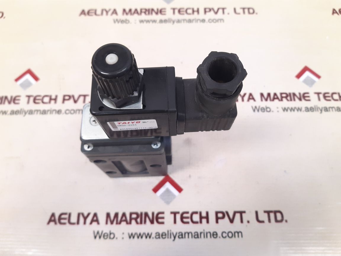 Taiyo 3hc-15e-24s4 solenoid valve with hr02-24s4 - Image 6