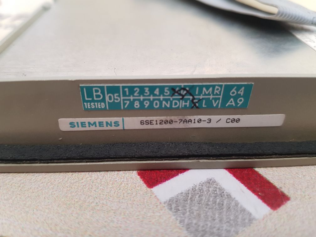 Siemens 6se1200-7aa10-3 operator panel - Image 4