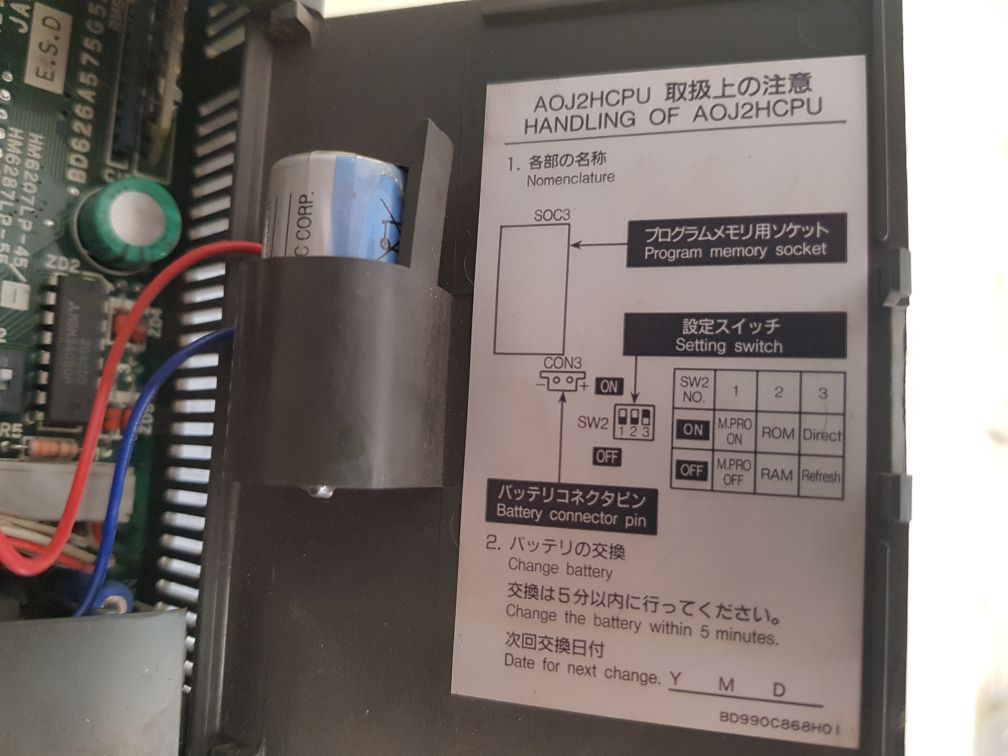 Mitsubishi A0J2Hcpu Programmable Controller 100/200V - Image 5