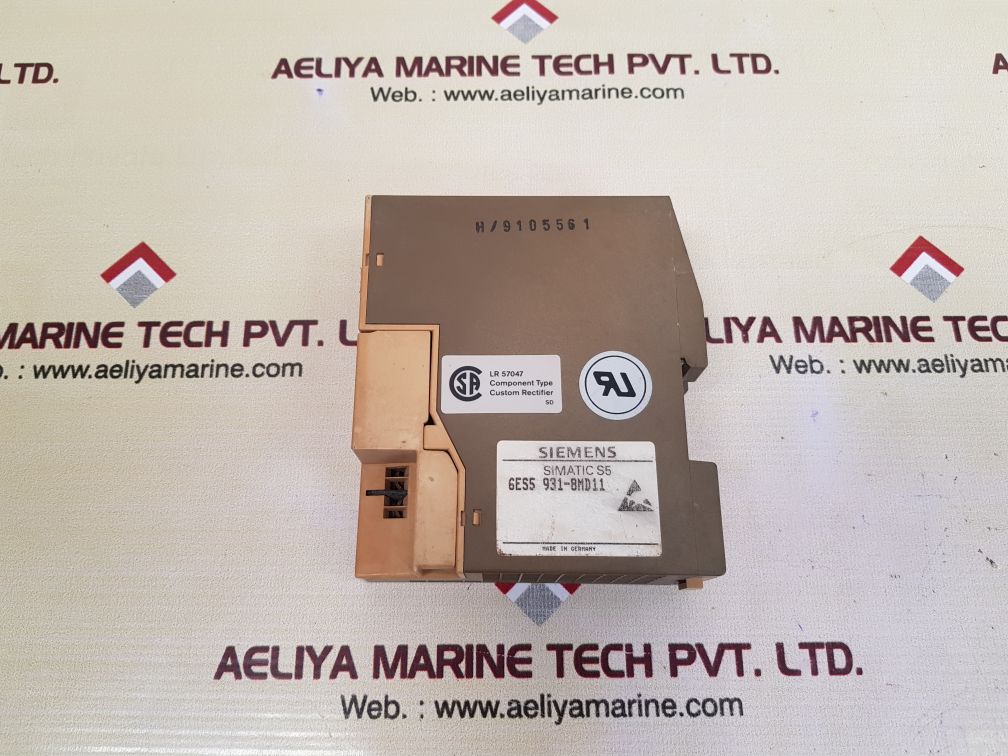 Siemens simatic s5-100u 6es5 931-8md11 power supply module - Image 3