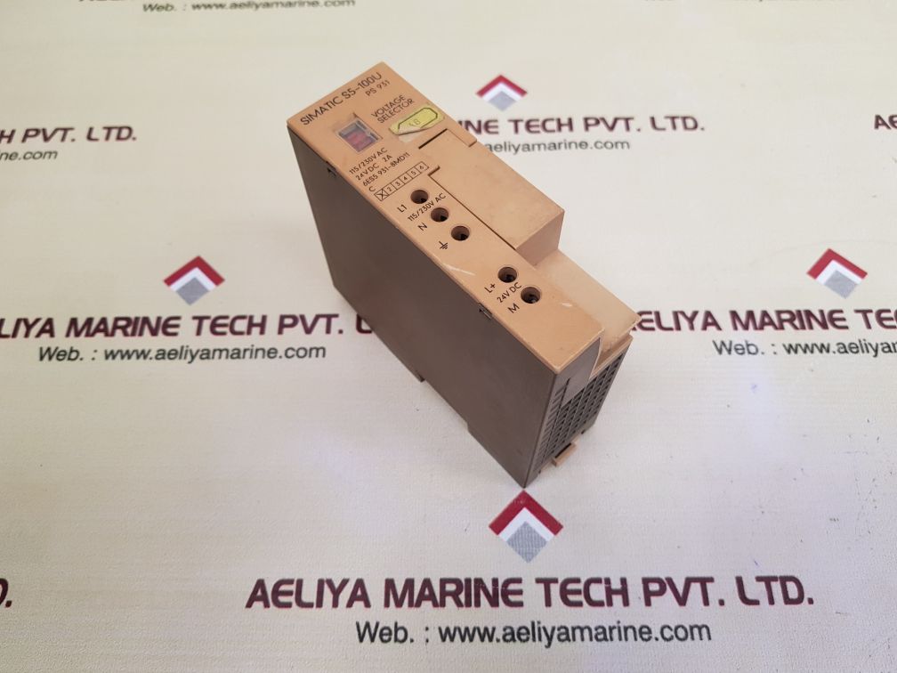 Siemens simatic s5-100u 6es5 931-8md11 power supply module - Image 5