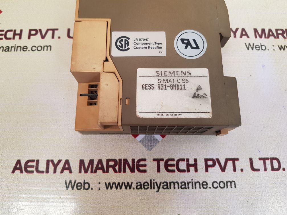 Siemens simatic s5-100u 6es5 931-8md11 power supply module - Image 6