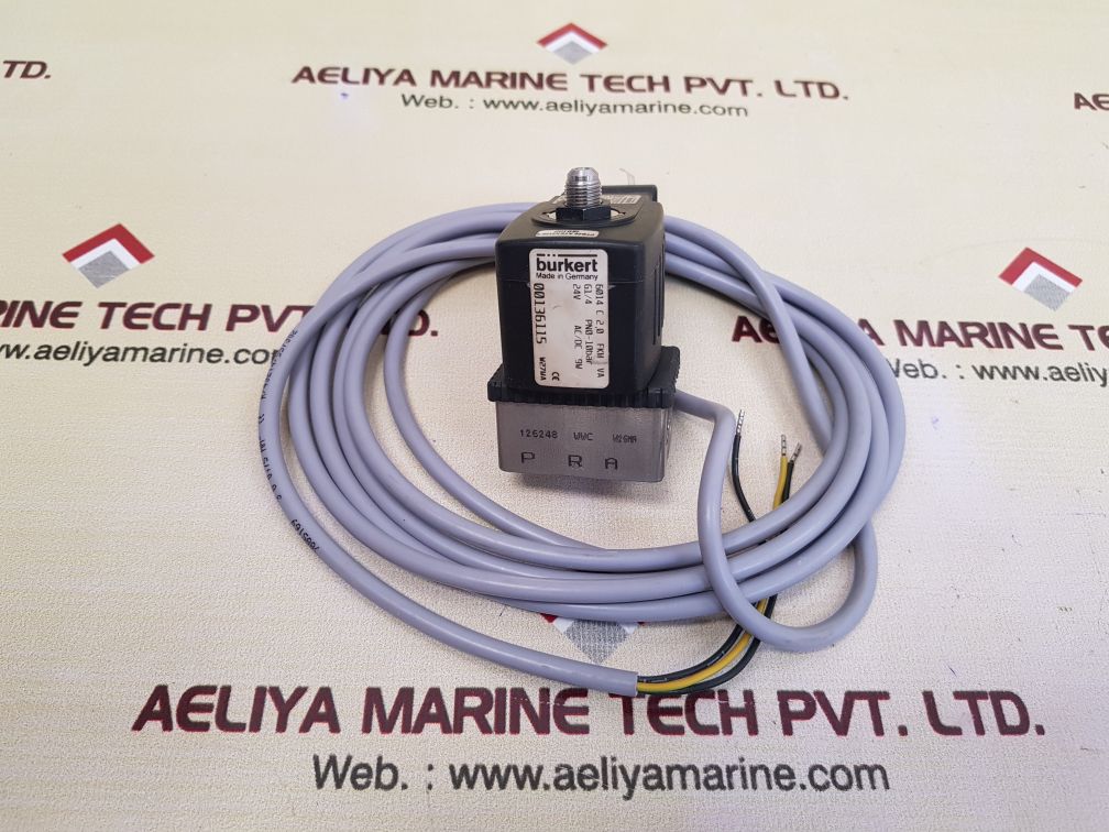 Burkert 6014 c 2,0 fkm va solenoid valve - Image 3