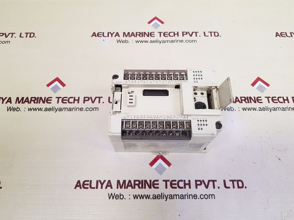 Mitsubishi fx0n-24mt-dss programmable controller 24vdc 18w max